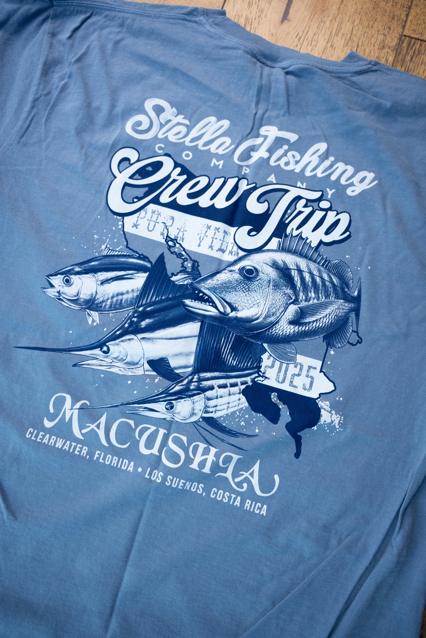 Comfort Color Short Sleeve Tee – Limited Edition Stella Fishing Co. x Macushla Design